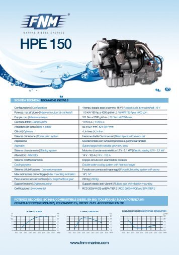 HPE 150 - Fnm Marine