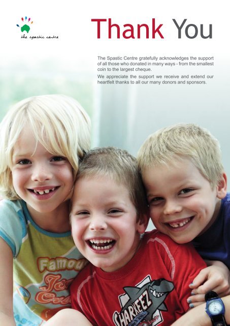 2008 Annual Report - Cerebral Palsy Alliance