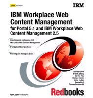 Web Content Management for Portal 5.1 and IBM Workplace Web ...