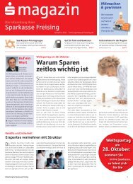 Sparkassen-Finanzgruppe - Sparkasse Freising