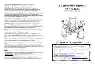 Parish Bulletin Sunday 5th. September 2010..wps - Saint Brigid's ...