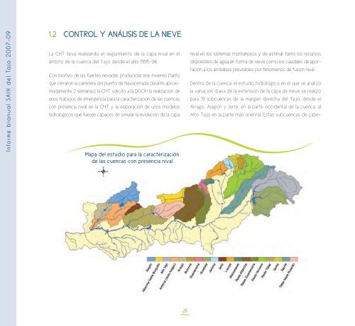 Informe bianual SAIH del Tajo 2007-09 - ConfederaciÃ³n ...