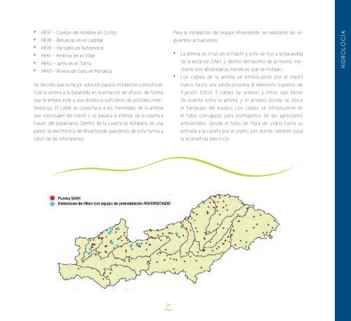 Informe bianual SAIH del Tajo 2007-09 - ConfederaciÃ³n ...