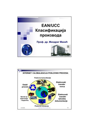 EAN/UCC Klasifikacija proizvoda