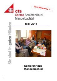 HZ Ormesheim Mai 2011.pub - Caritas SeniorenHaus Mandelbachtal