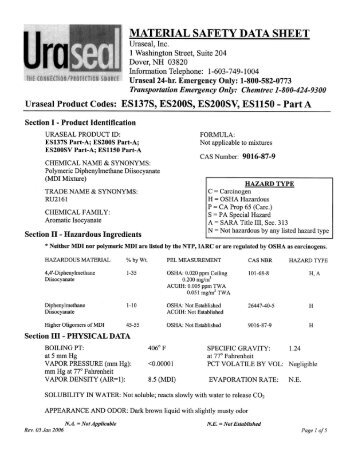 Uraseal Electrical Splice Kit ES137S, ES200S, ES200SV, ES1150