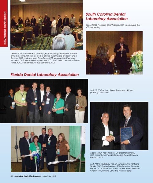 South Carolina Dental Laboratory Association JDT Unbound