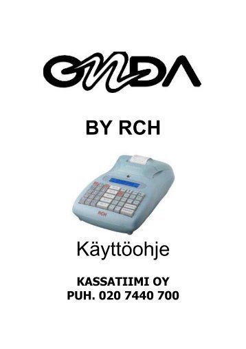 RCH ONDA - Kassatiimi
