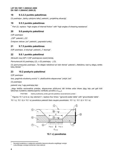 Eurokodas 7. Geotechninis projektavimas. 1 dalis. PagrindinÄs ...