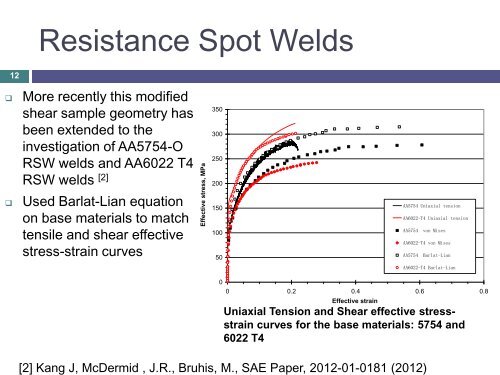 Mechanical Properties of Aluminum Welds - Course Notes