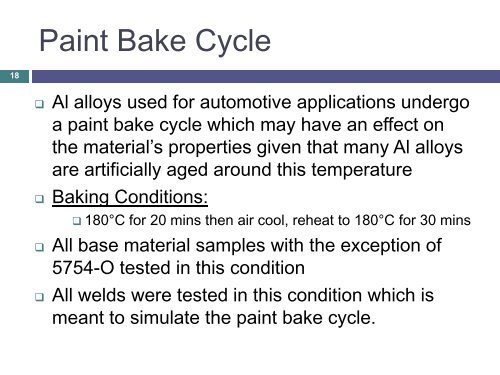 Mechanical Properties of Aluminum Welds - Course Notes