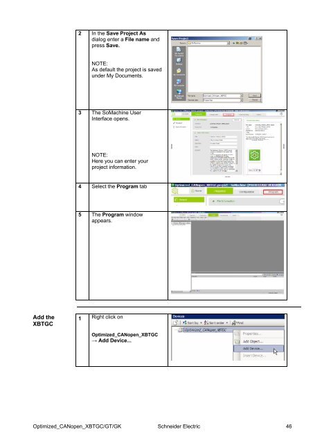 Compact / CANopen /HMI Controller / XBT GC ... - Schneider Electric