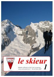 Skieur No 1 - 2007 - Ski-club Lausanne