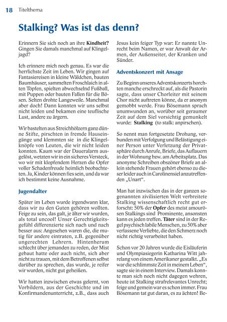Ausgabe MÃ¤rz bis Mai 2013 - Ev. Kirchengemeinden Carolinensiel ...