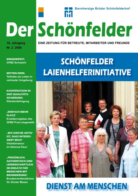 an den schönfelder - Barmherzige Brüder Schönfelderhof