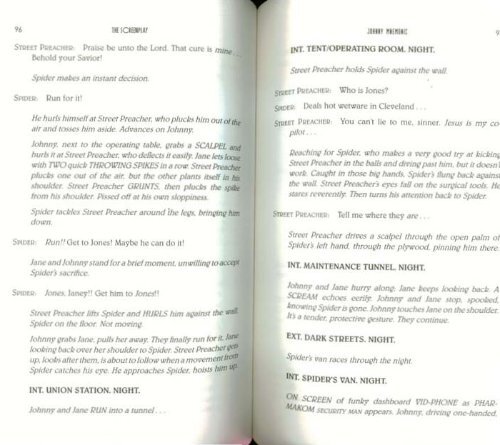 Johnny Mnemonic original screenplay - Whoa is (Not)