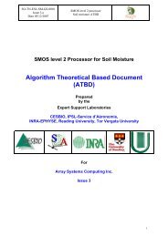 Algorithm Theoretical Based Document (ATBD) - Cesbio