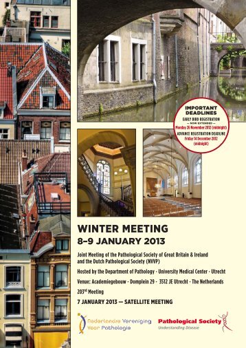 Winter Meeting - The Pathological Society of Great Britain & Ireland