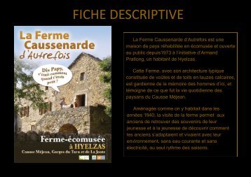 fichier PDF - Causses Aigoual Cévennes