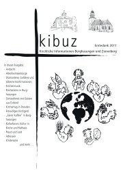 kibuz Erntedank 2011 Kirchliche Informationen ... - Kirche Zierenberg