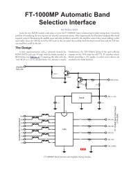 Automatic Band Selection Interface - VA3CR