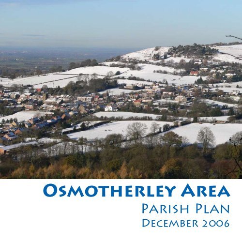 Osmotherley Area Parish Plan - Hambleton District Council
