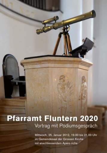 Pfarramt Fluntern 2020 - Kirche in Zürich