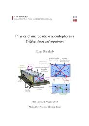 Physics of microparticle acoustophoresis - Bridging theory and ...