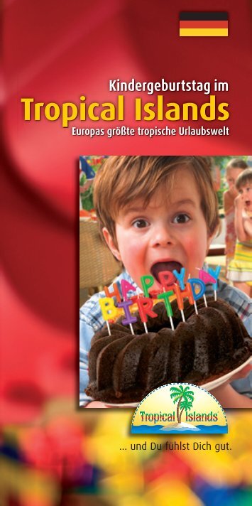 Kindergeburtstag im Tropical Islands - SpaTrip