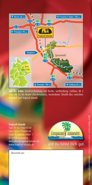 Kindergeburtstag im Tropical Islands - SpaTrip