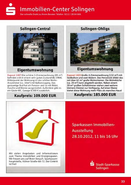 Ausgabe IV / 2012 (PDF, 5,5 MB) - Stadt-Sparkasse Solingen