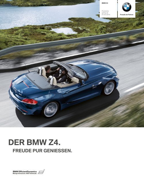 DER BMW Z4. - BMW Diplomatic Sales