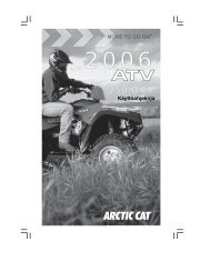 Lataa pdf-tiedosto - Arctic Cat