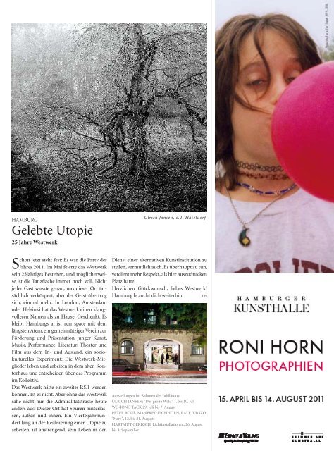 Kunst und Musik - Das Magazin für Kunst, Architektur und Design