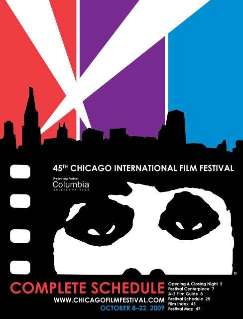 COMPLETE SCHEDULE - Chicago International Film Festival
