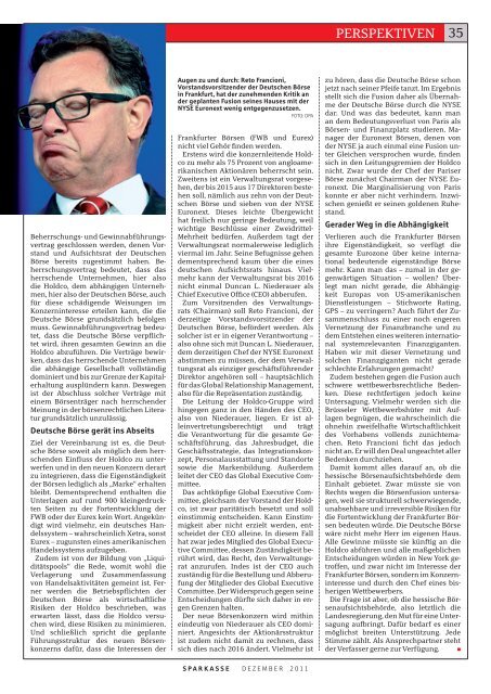 ABSOLVENTEN BEGEISTERN - Sparkassenzeitung