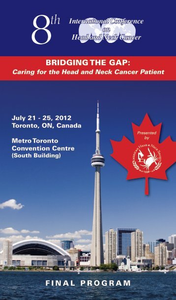 8th International Conference on Head and Neck Cancer