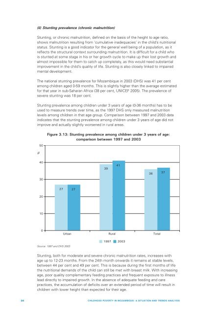 Child Poverty in Mozambique. A Situation and Trend ... - Unicef