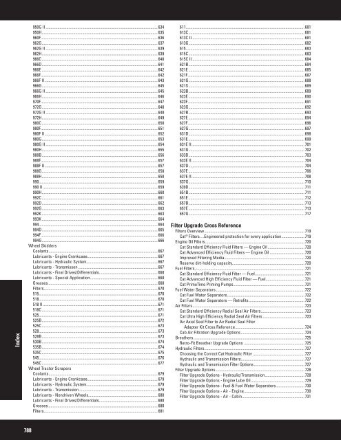 2011 Filter and Fluid Application Guide PEWJ0074-04