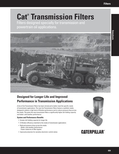 2011 Filter and Fluid Application Guide PEWJ0074-04