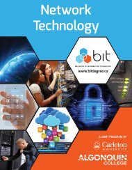 Network Technology - Carleton University