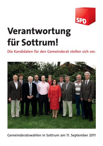 Verantwortung für Sottrum! - SPD-Ortsverein Sottrum