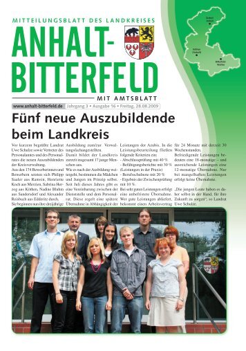 Fünf neue Auszubildende beim Landkreis - spatznews.de