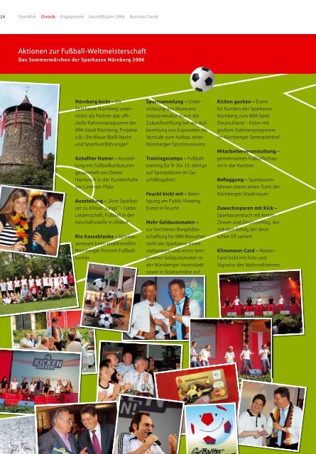 Jahresbericht der Sparkasse Nürnberg 2006