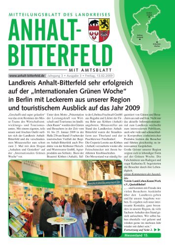 (Anhalt) Bitterfeld Wolfen - spatznews.de