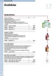 Flächen-Desinfektion und Reinigung