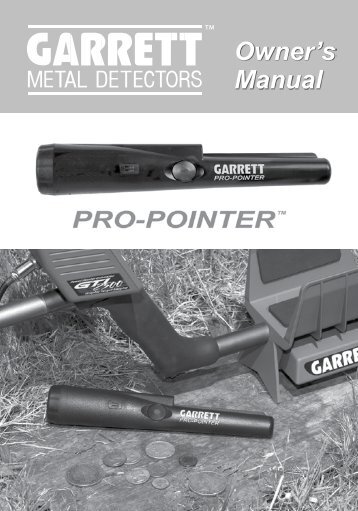 PRO-POINTER Manual - Garrett