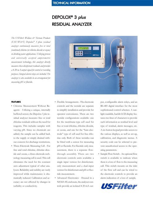 Depoloxa 3 Plus Residual Analyzer