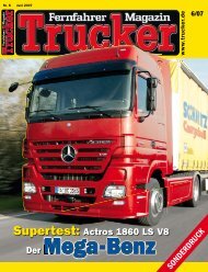 Supertest: Actros 1860 LS V8 Der - Mercedes-Benz Niederlassung ...