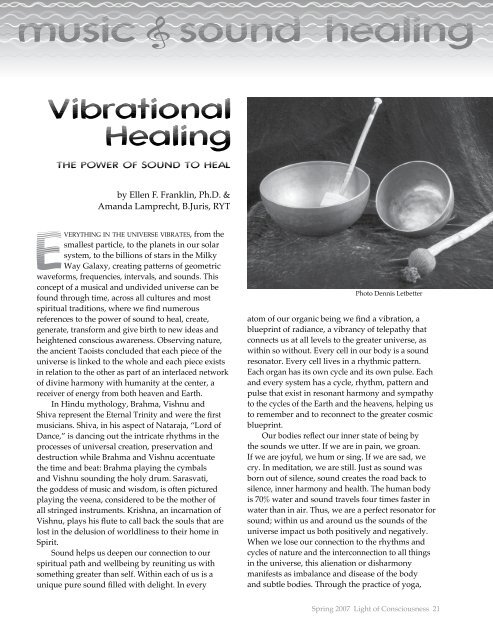 Vibrational Healing - Acutonics